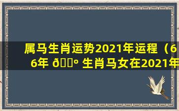 属马生肖运势2021年运程（66年 🌺 生肖马女在2021年每月运势如何）